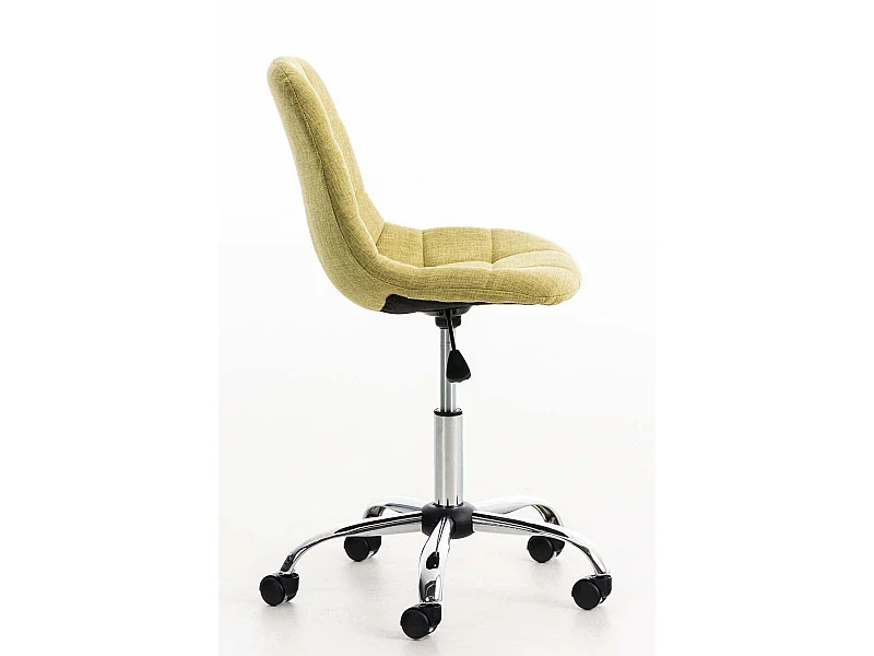 Tabouret chaise de bureau tissu 55 x 55 x 91 cm TABO10008