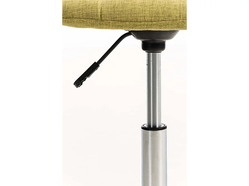 Tabouret chaise de bureau tissu 55 x 55 x 91 cm TABO10008