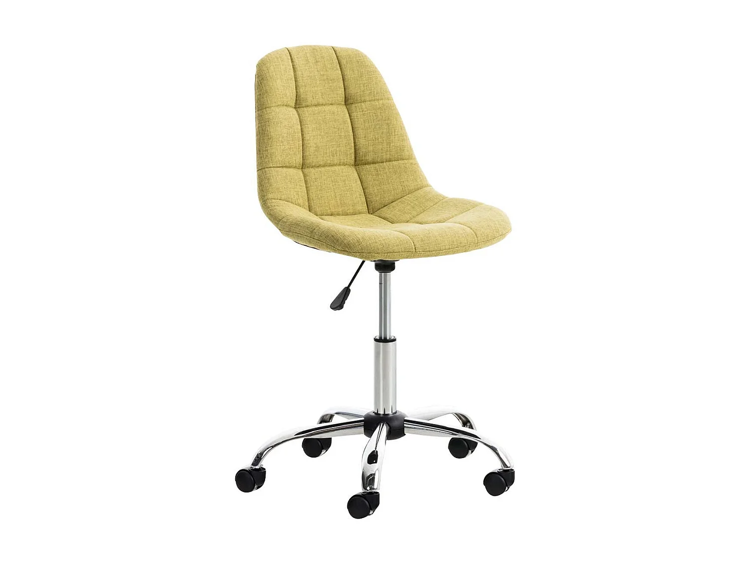 Tabouret chaise de bureau tissu 55 x 55 x 91 cm tabo10008