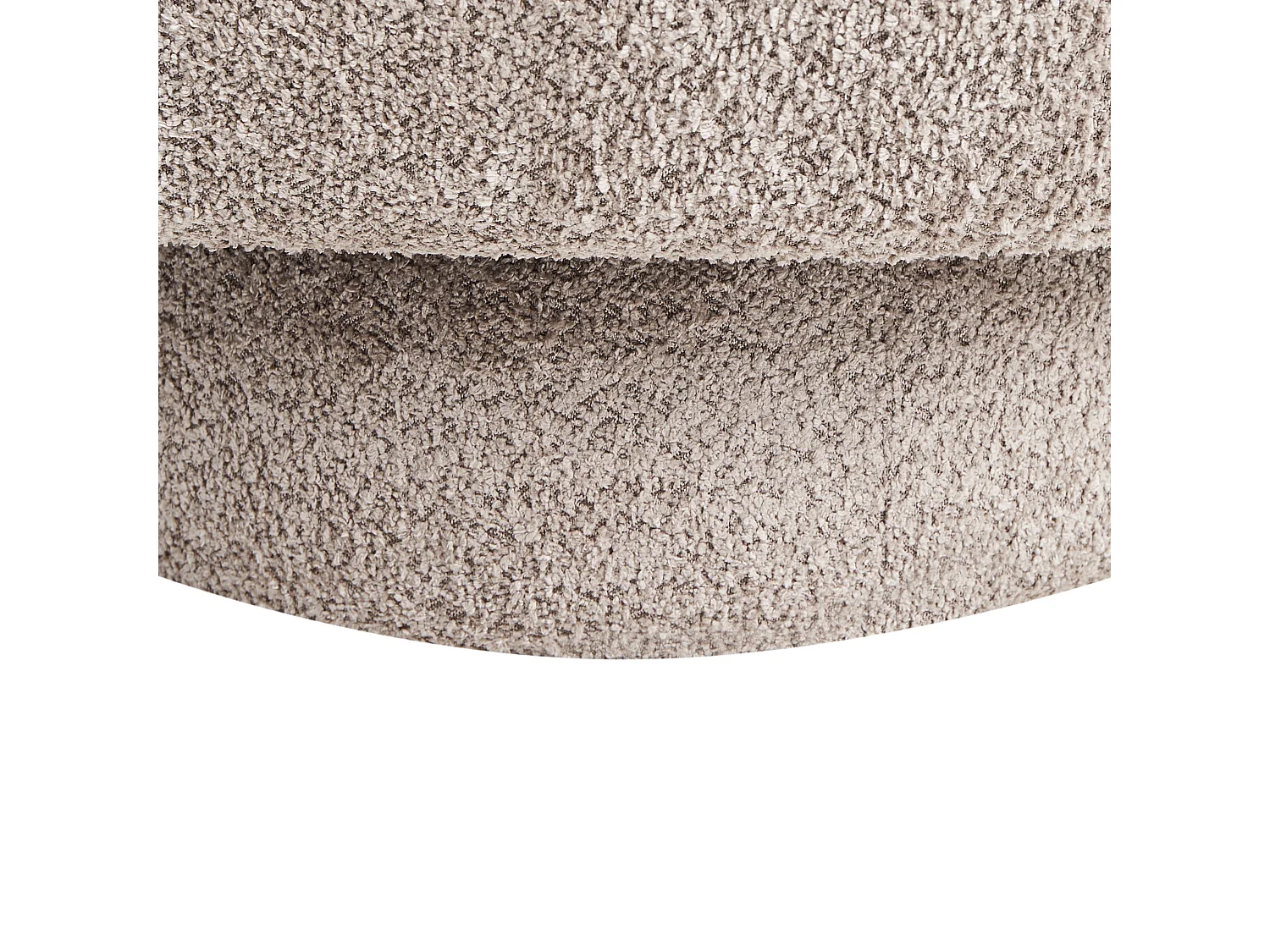 Sillón giratorio AYLO Bouclé Gris pardo