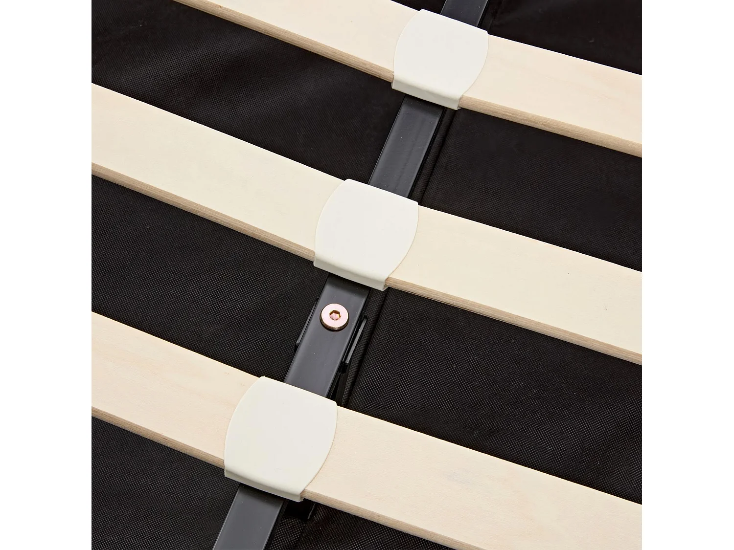 Gestoft opbergbed 160x200cm, met LED en USB/Type-C oplaadpoort, draadloos opladen, lattenbodem, Grijs