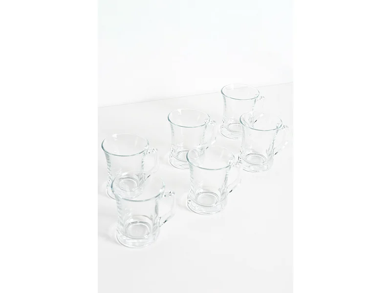 Set 6 Vasos con Asa 225 cc Zen