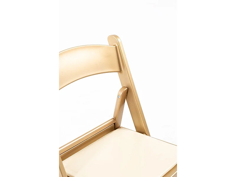 Sillas Plegables - Pack 4 Sillas Gala Plegable con Cojín efecto Golden