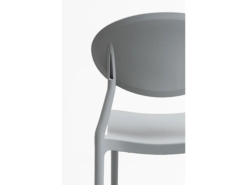 Packs Sillas Jardín - Pack 4 Sillas Bután - Gris claro