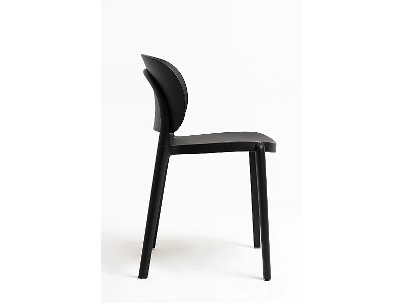 Sillas Jardín - Silla Tilan - Negro