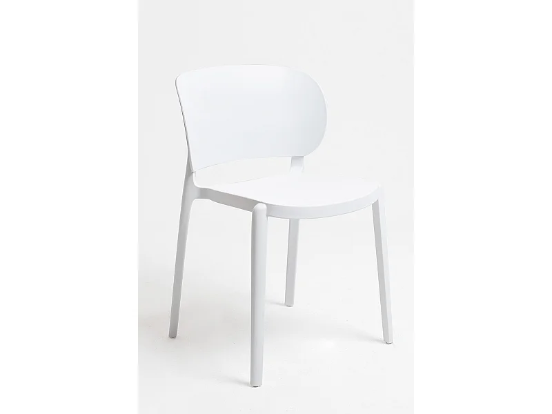 Sillas Jardín - Silla Tilan - Blanco