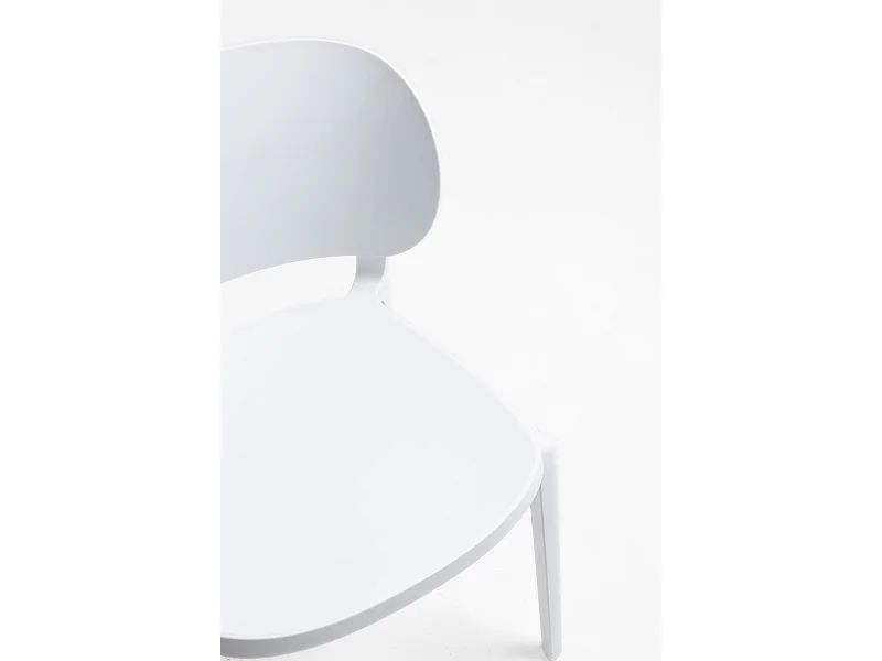 Sillas Jardín - Silla Tilan - Blanco