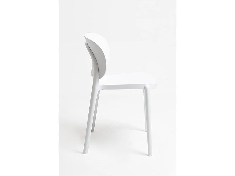 Sillas Jardín - Silla Tilan - Blanco