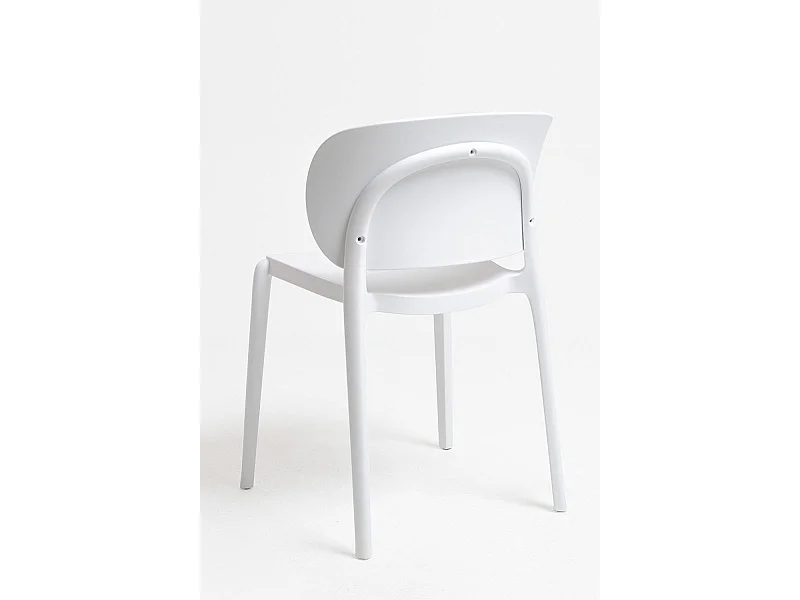 Sillas Jardín - Silla Tilan - Blanco