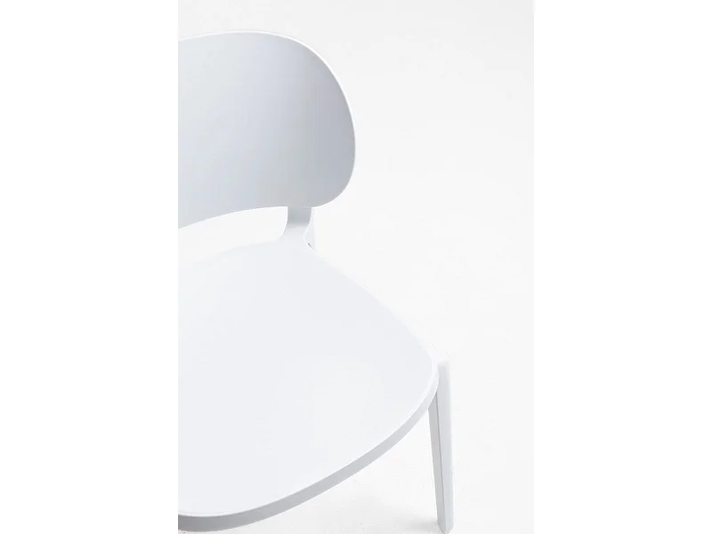 Sillas Jardín - Silla Tilan - Blanco