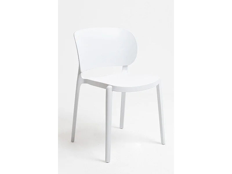 Sillas Jardín - Silla Tilan - Blanco