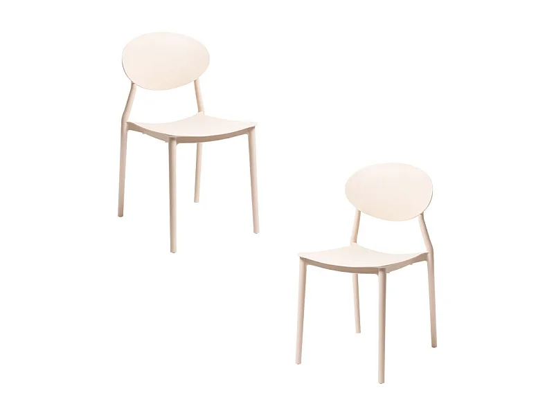 Packs Sillas Jardín - Pack 2 Sillas Bután - Beige