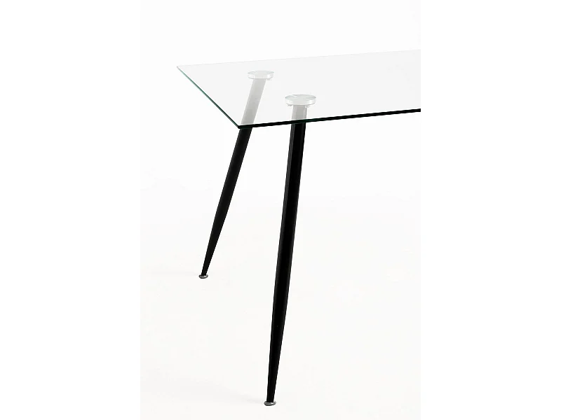 Estilo Nórdico - Mesa Lanye 120x80 cm - Negro