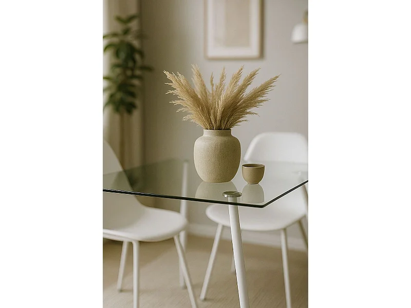 Estilo Nórdico - Mesa Lanye 120x80 cm - Blanco