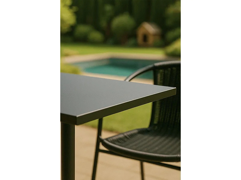 Mesas - Mesa Zenvi 70 cm - Negro