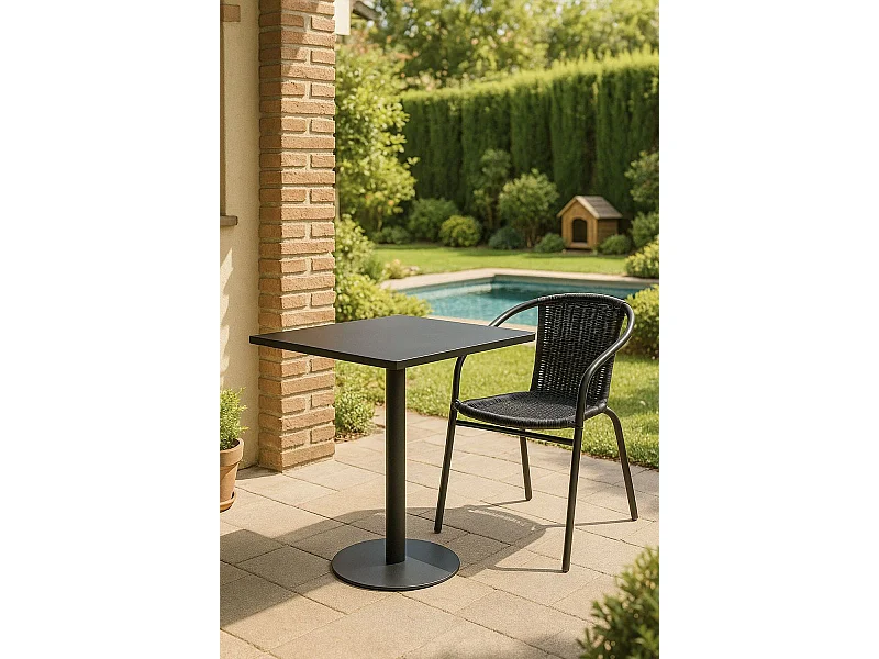 Mesas - Mesa Zenvi 70 cm - Negro