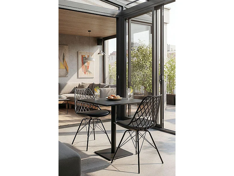 Mesas - Mesa Zenvi 70 cm - Negro