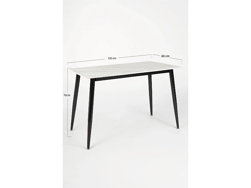 Estilo Nórdico - Mesa de Comedor Bele 120x60 cm