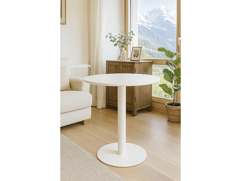 Mesas - Mesa Dis 70 cm - Blanco