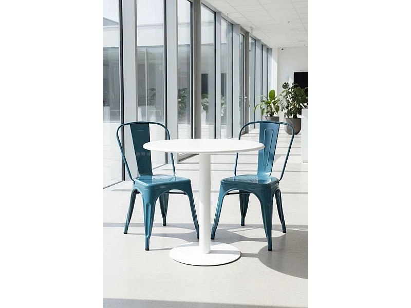 Mesas - Mesa Dis 70 cm - Blanco