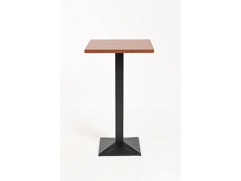 Mesas - Mesa Kuat Alta Cuadrada 60cm - Marrón