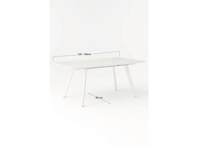 Estilo Nórdico - Mesa Extensible Vidbar