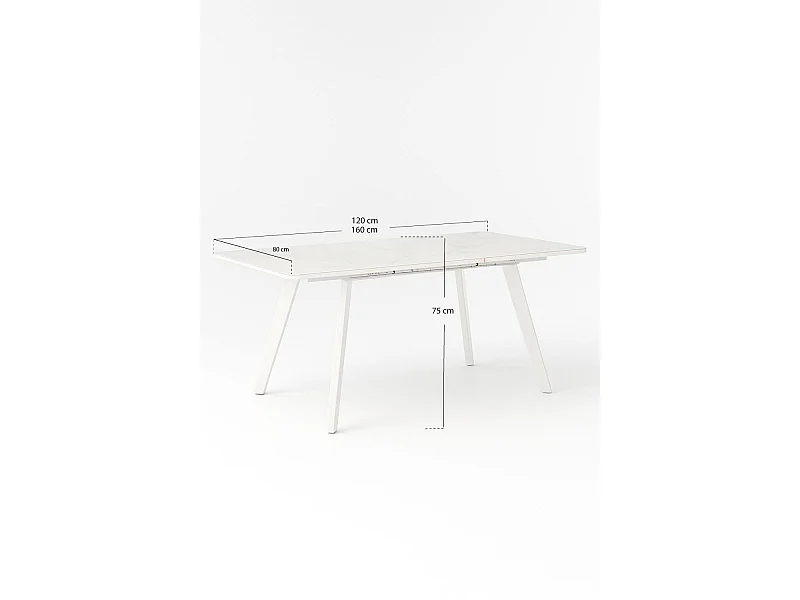 Estilo Nórdico - Mesa Extensible Vidbar