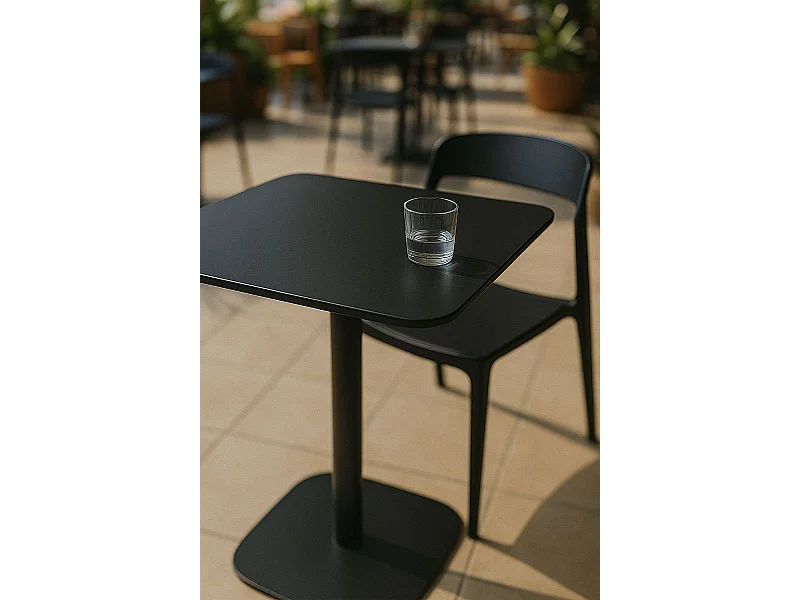 Estilo Nórdico - Mesa Sunset 60 cm - Negro