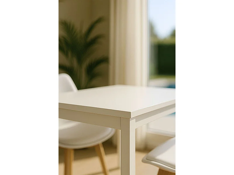 Mesas - Mesa Rectangular Dino 120x75 cm - Blanco