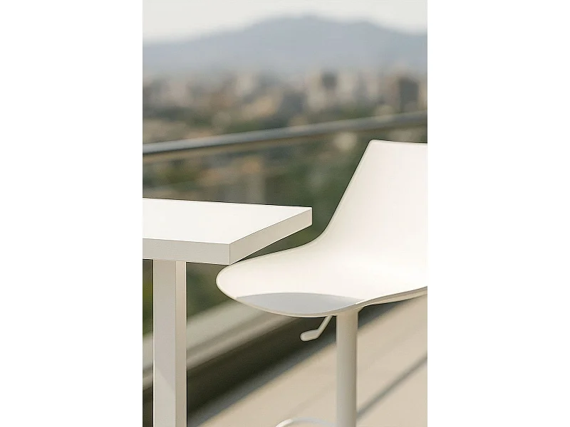 Mesas - Mesa Kuat Alta Cuadrada - Blanco