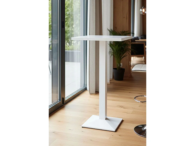 Mesas - Mesa Kuat Alta Cuadrada - Blanco