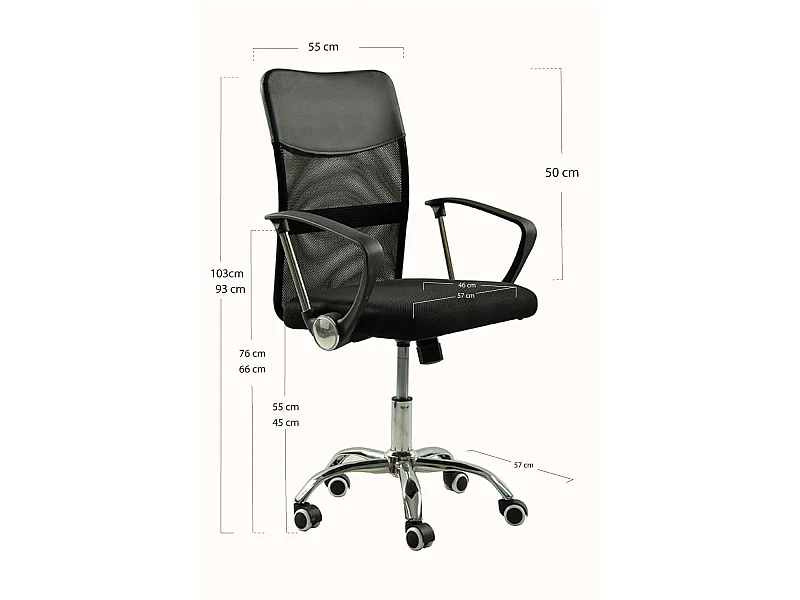 Silla de Oficina Estudi Oficina en - Máxima Ergonomía - Ideal para Escritorio y Gaming