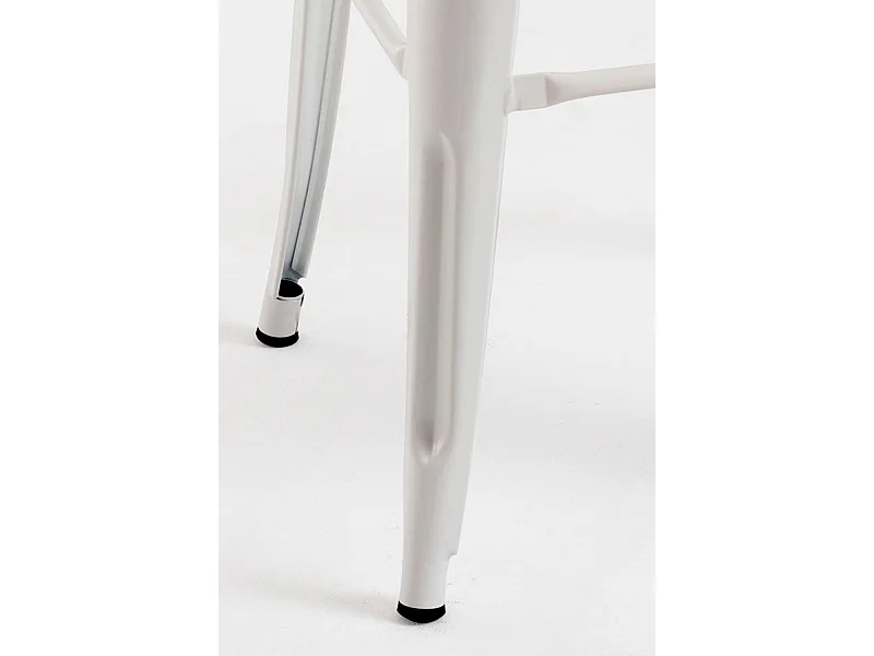 Lote de 6 Taburetes Torix Altos - Blanco