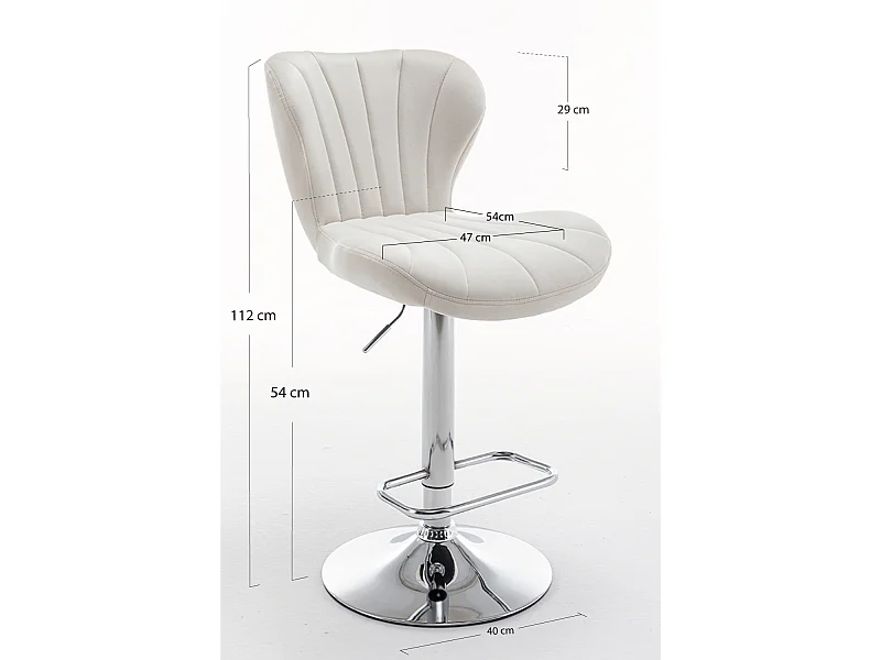 Taburetes Cocina - Taburete Musel - Beige