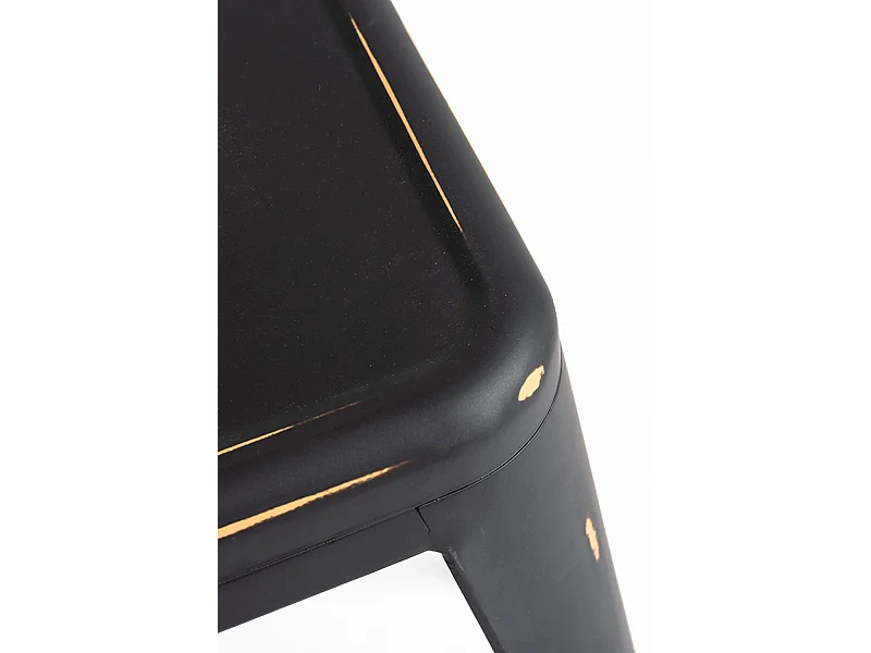 Lote de 4 Taburetes Torix Vintage - Negro vintage
