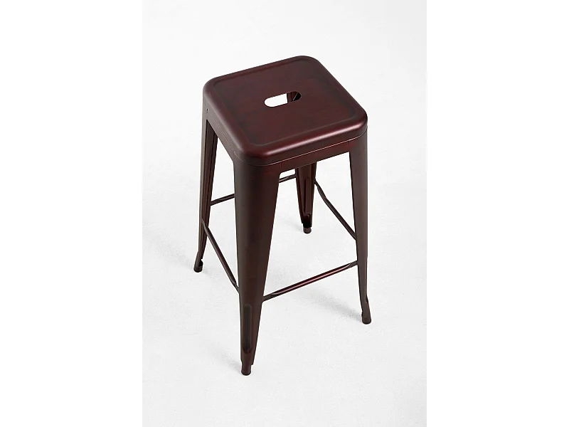 Lote de 4 Taburetes Torix Vintage 73 cm - Cobre vintage