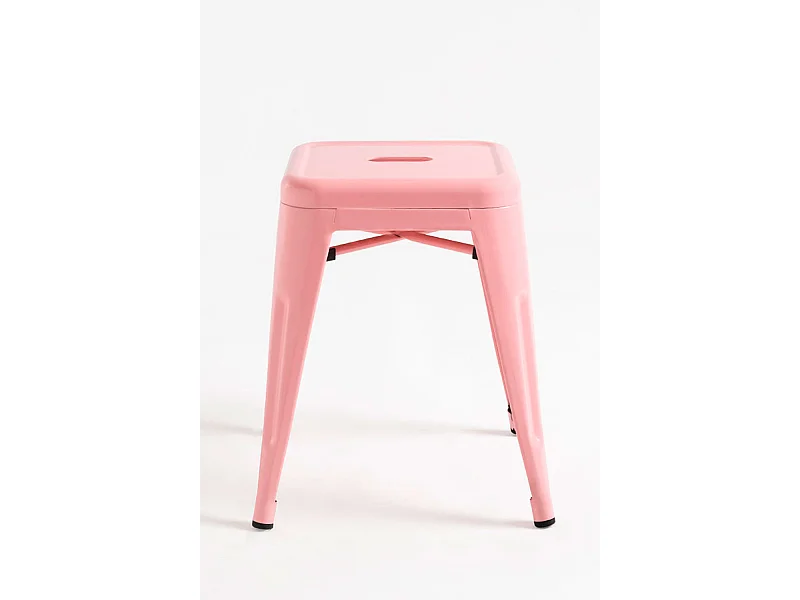 Lote de 2 Taburetes Torix Pequeños - Rosa