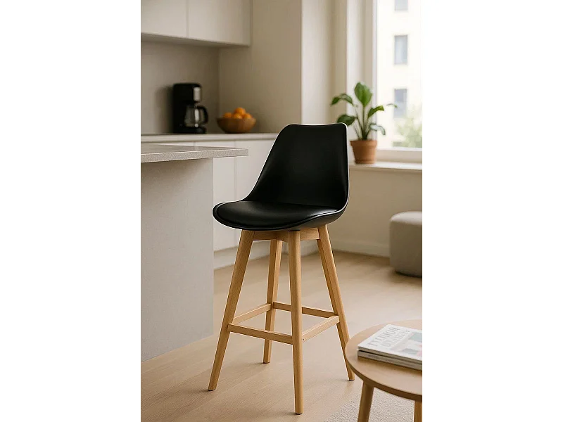 Taburetes Cocina - Taburete Synk - Negro