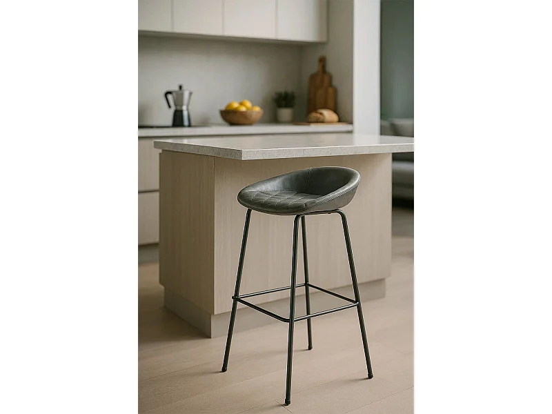 Taburetes Cocina - Taburete Klasy - Gris