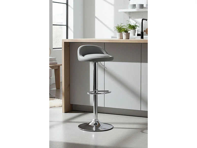 Taburetes Cocina - Taburete Cirkus - Gris claro