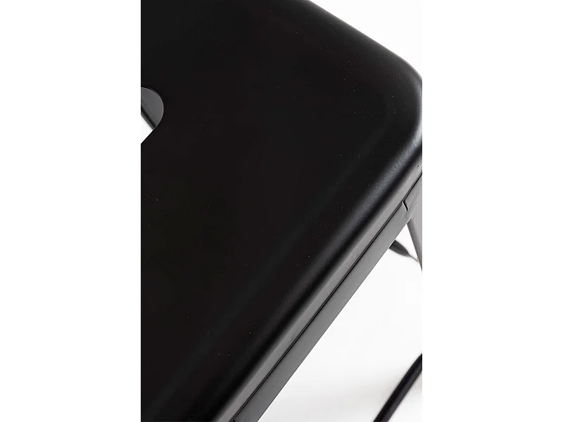 Lote de 6 Taburetes Torix Altos - Negro mate