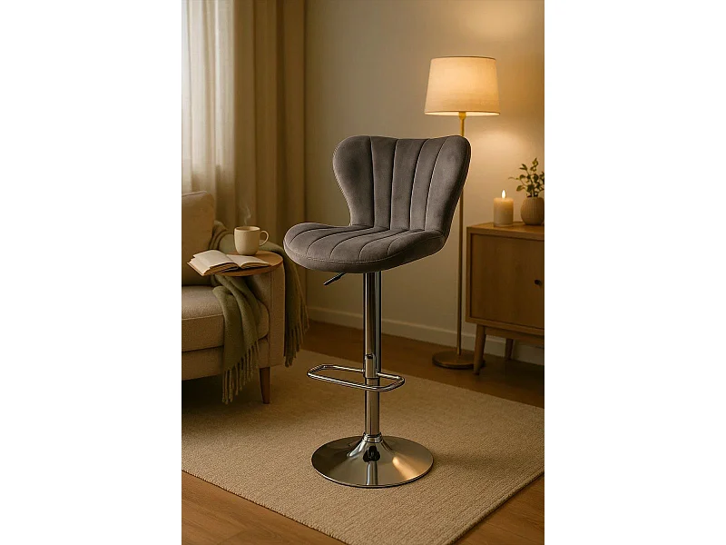 Taburetes Cocina - Taburete Musel - Gris