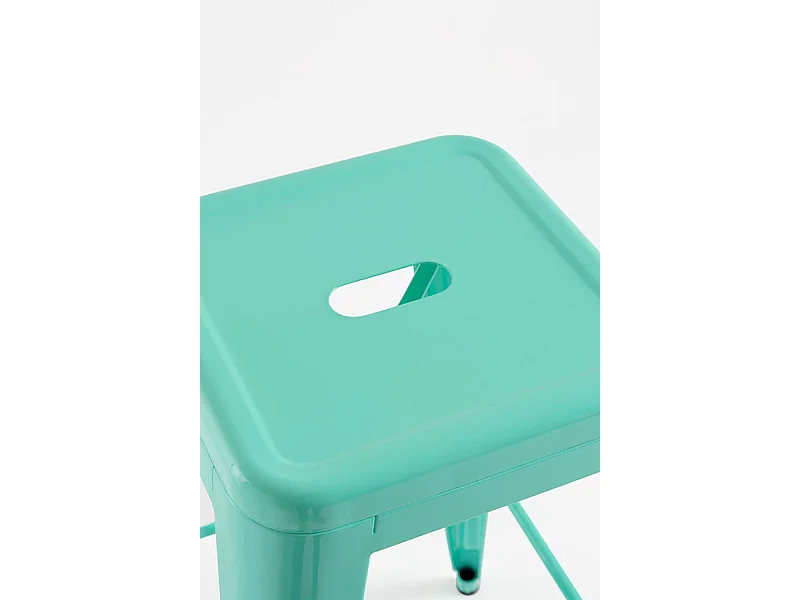 Lote de 4 Taburetes Torix Altos - Verde menta