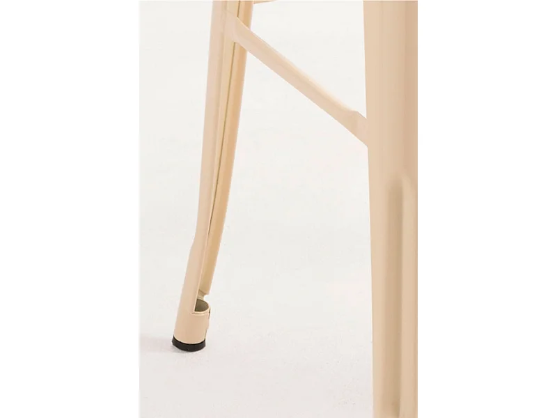 Lote de 4 Taburetes Torix Altos - Beige