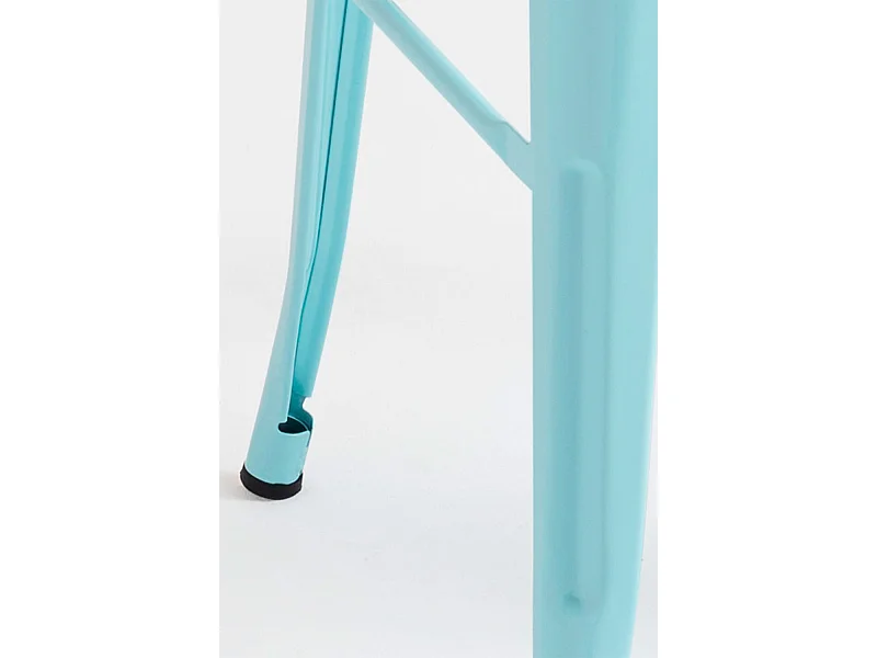 Lote de 6 Taburetes Torix Altos - Azul cielo