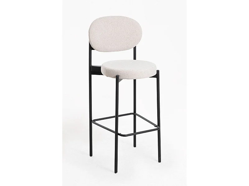 Taburetes Cocina - Taburete Pioro - Gris claro