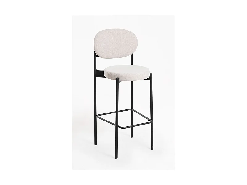 Taburetes Cocina - Taburete Pioro - Gris claro