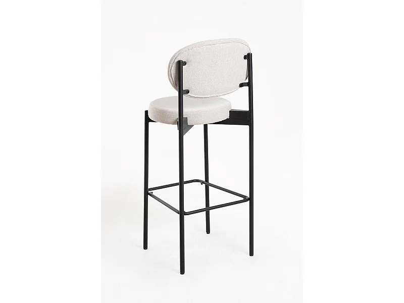 Taburetes Cocina - Taburete Pioro - Gris claro