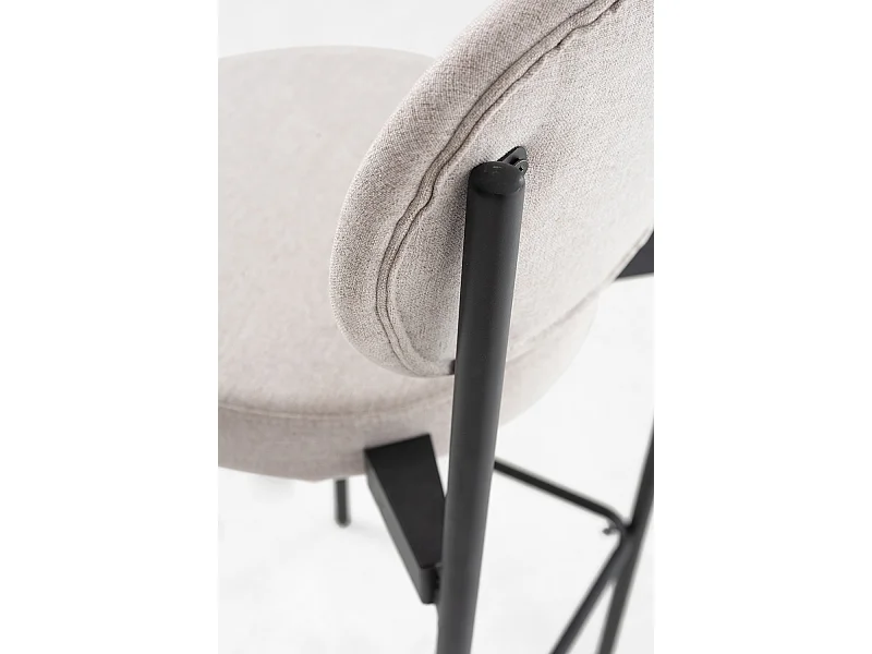 Taburetes Cocina - Taburete Pioro - Gris claro