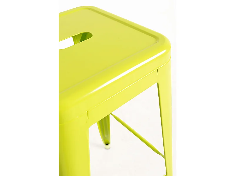 Lote de 6 Taburetes Torix Altos - Verde Flora